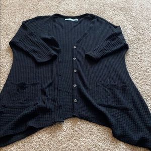Button up cardigan.
